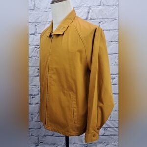 Eaton Casual Vintage  60s 70s Men's Jacket Coat Mustard Coach Bomber 44 XL